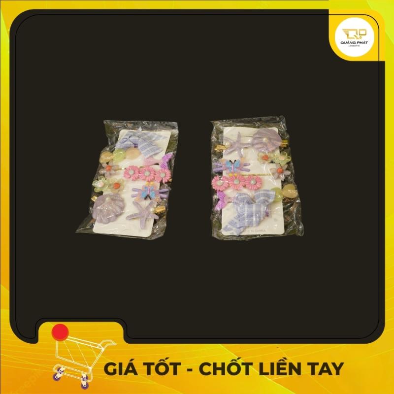 Set Kẹp Tóc Bé Gái Phong Cách Đại Dương Đáng Yêu