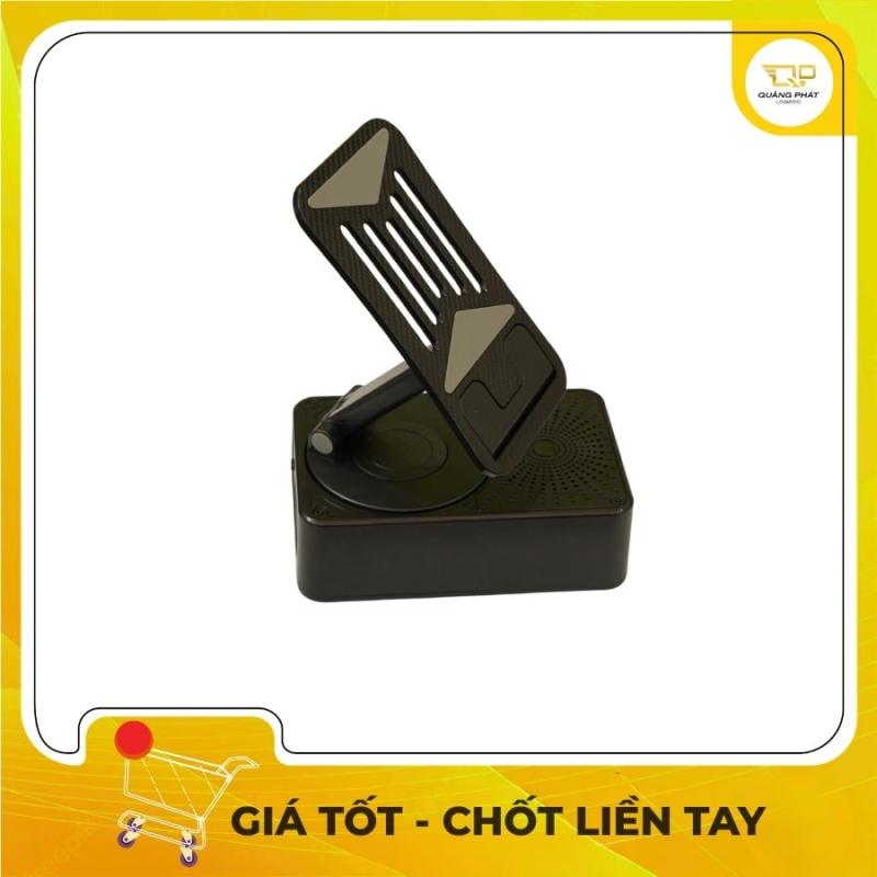 Giá Đỡ Điện Thoại Kèm Loa Bluetooth Stand Speaker-204 - Đế Đỡ Xoay Thông Minh 2 Trong 1