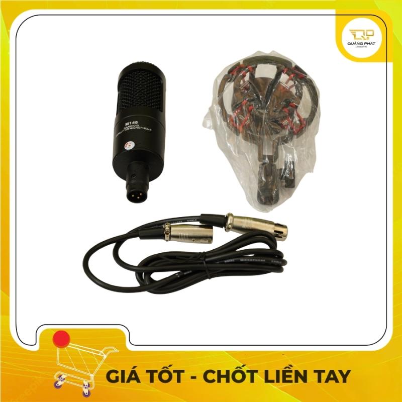 Micro Thu Âm Condenser M148 Cardioid - Microphone Livestream Chuyên Nghiệp