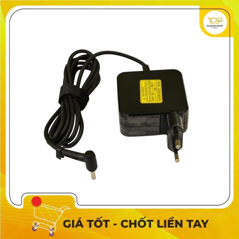Sạc Laptop Asus 19V 2.37A 45W - Củ Sạc Vuông Asus Chân Nhỏ Cao Cấp
