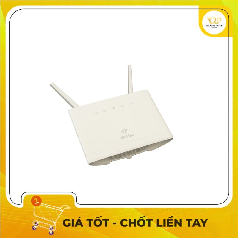 Bộ Phát Wifi Từ Sim 4G LTE CPE Smart Router - Tốc Độ Cao 3 Cổng LAN/WAN