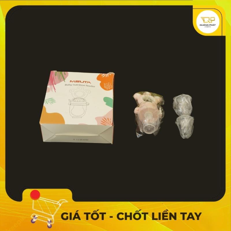 Túi Nhai Ăn Dặm Chống Hóc Cao Cấp Misuta Cho Bé,.Mới 100%