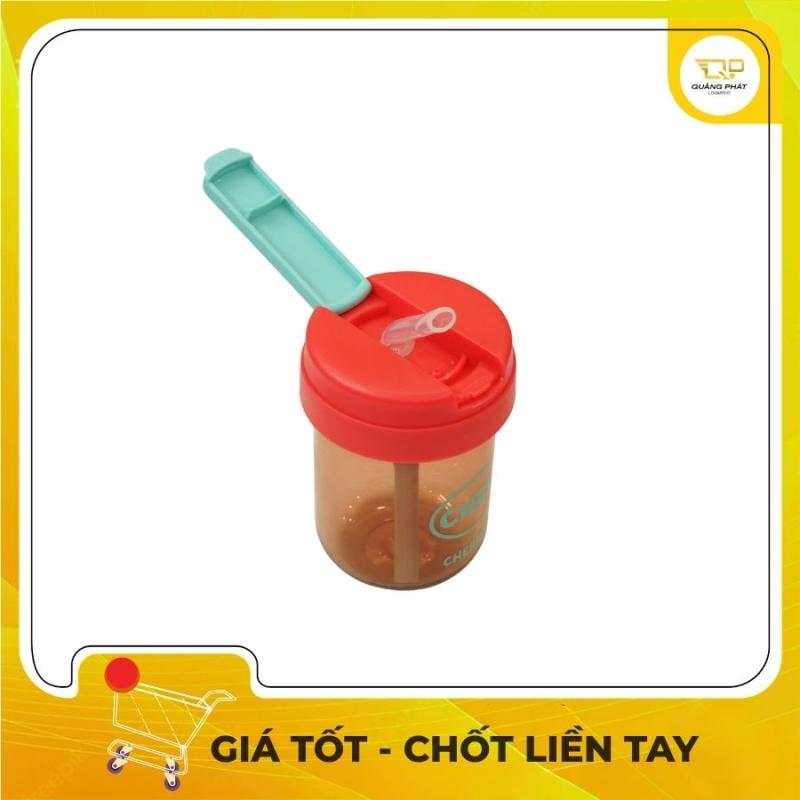 Bình Nước Trẻ Em CHERISH Chống Sặc Có Vòi Hút Tiện Lợi 300ml,Mới 100%