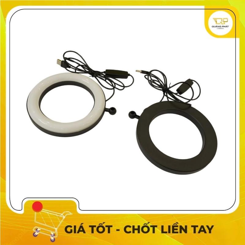 Đèn LED Ring Light Livestream Mini Hỗ Trợ Chiếu Sáng Để Bàn