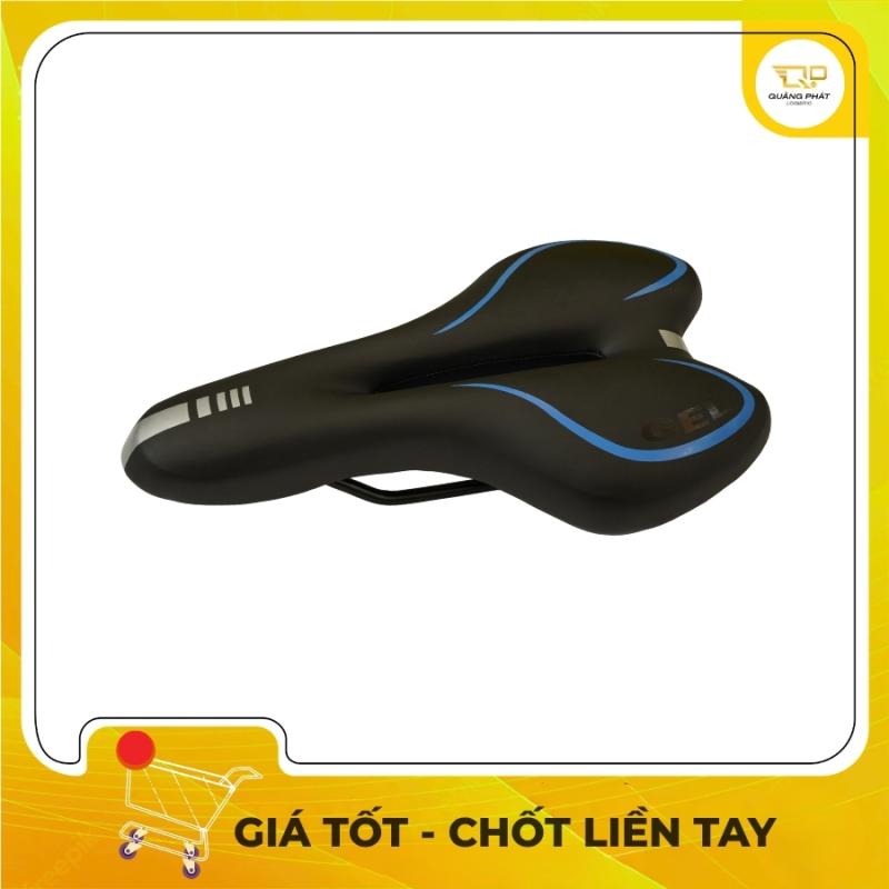 Yên Xe Đạp Thể Thao Đệm Gel Silicon Có Rãnh Thoáng Khí