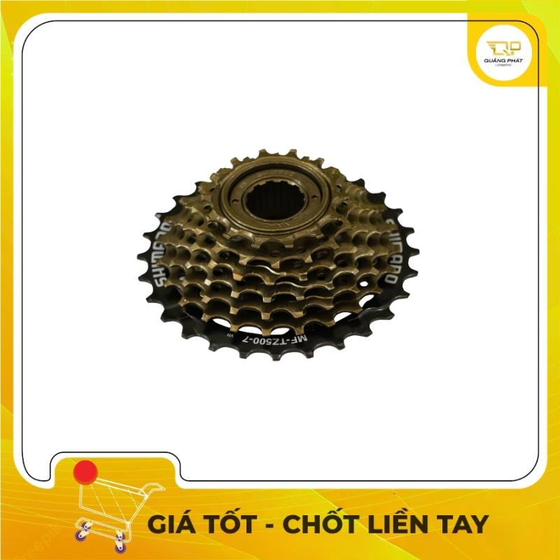 Líp Xe Đạp 7 Tầng Líp Vặn Shimano MF-TZ500-7 Chính Hãng