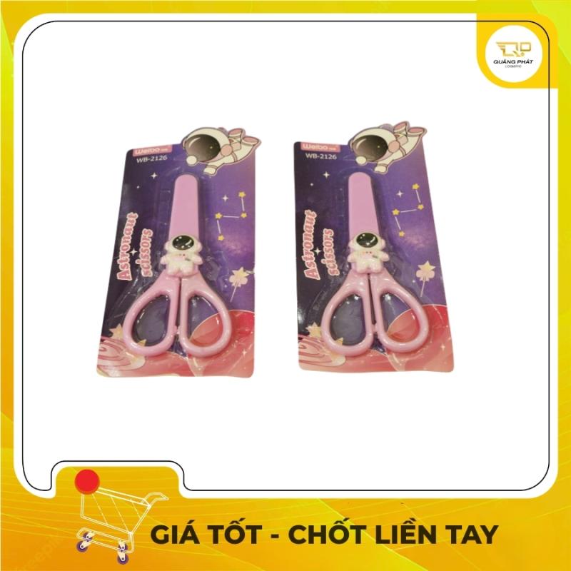 Kéo Cắt Giấy Thủ Công Học Sinh Weibo WB-2126 An Toàn