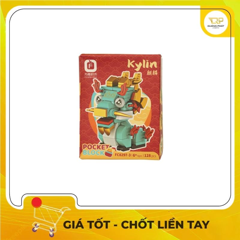 Đồ Chơi Lắp Ráp Kỳ Lân May Mắn Forange FC8297-3 Pocket Block