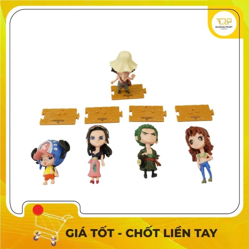 Bộ 5 Mô Hình Chibi One Piece Đảo Hải Tặc