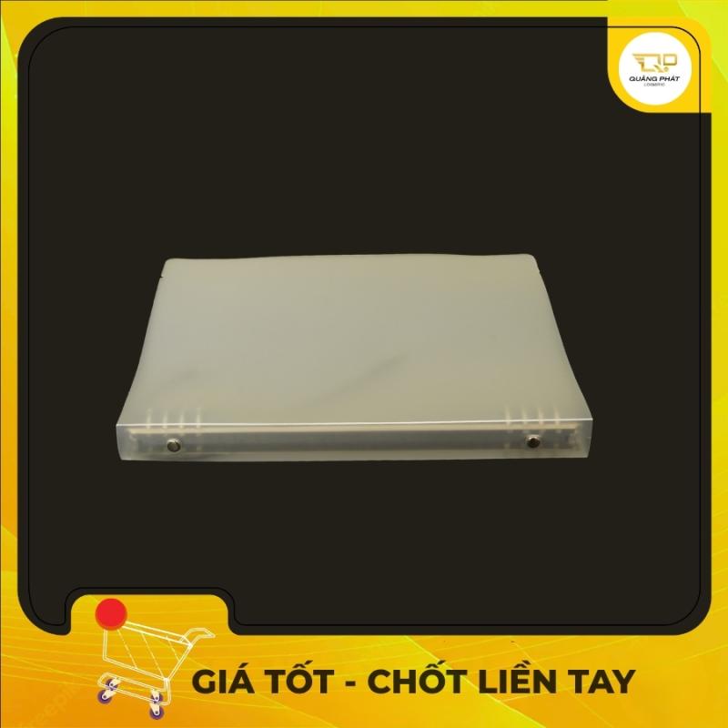 Cặp Nhựa Đựng Tài Liệu Khổ A4 Nhiều Ngăn Cao Cấp - Bìa Còng Nhựa PP Trong Suốt Lưu Trữ Hồ Sơ Văn Phòng