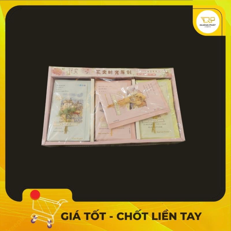 Hộp 36 Thiep Hoa Kho Model HR-K-063 Phong Cach Vintage