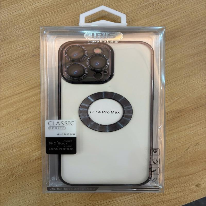 Ốp Lưng Kính 9HD IRIS Classic Hỗ Trợ MagSafe Cho iPhone 14 Pro Max 6.7 Inch