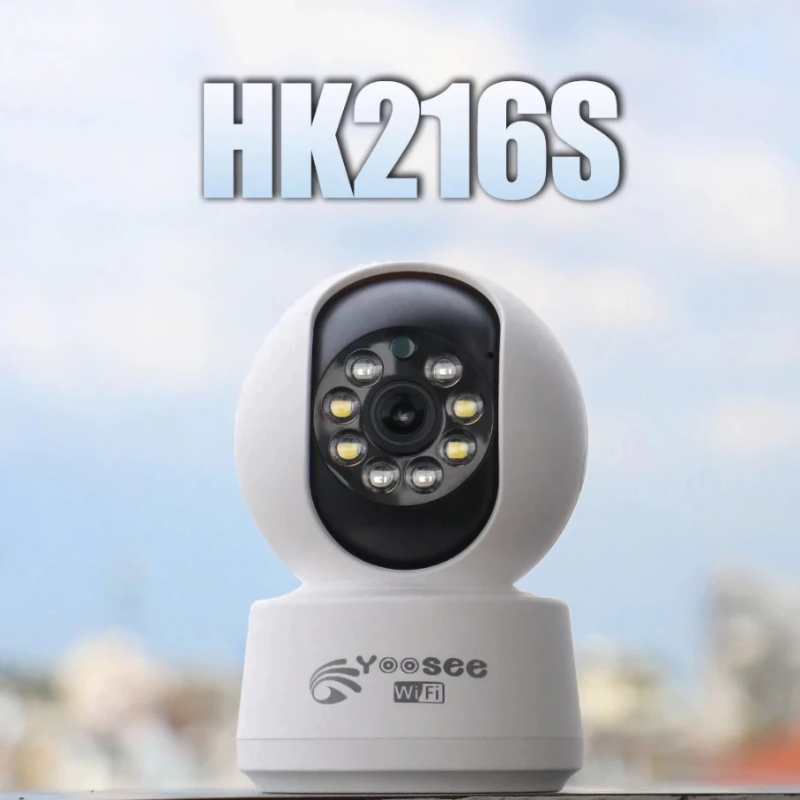 Camera IP Wifi Yoosee HK216S 1080P Xoay 360 Độ Xem Đêm Có Màu