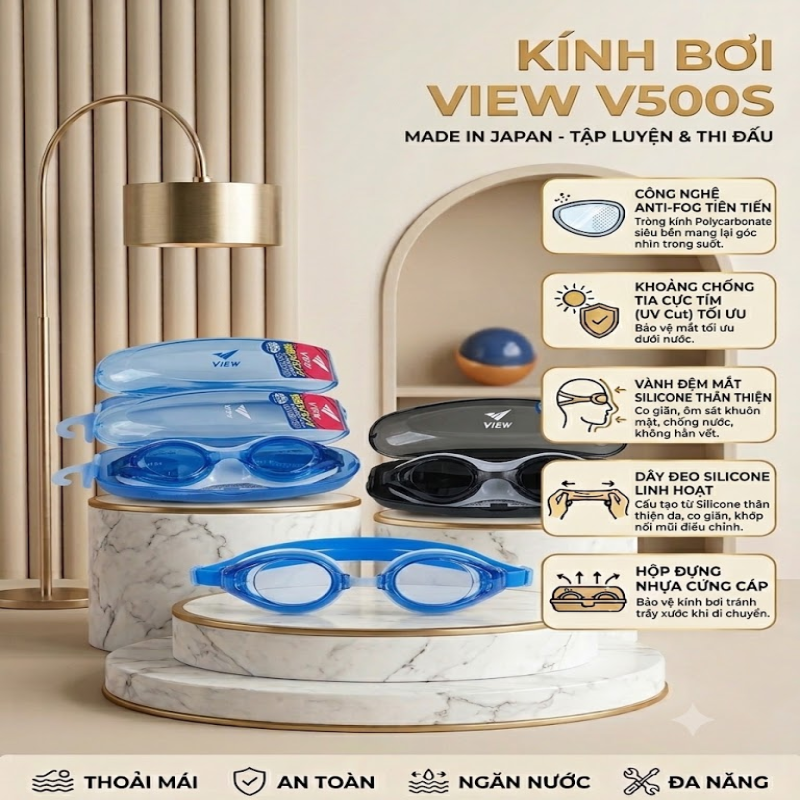 Kính Bơi View V500S