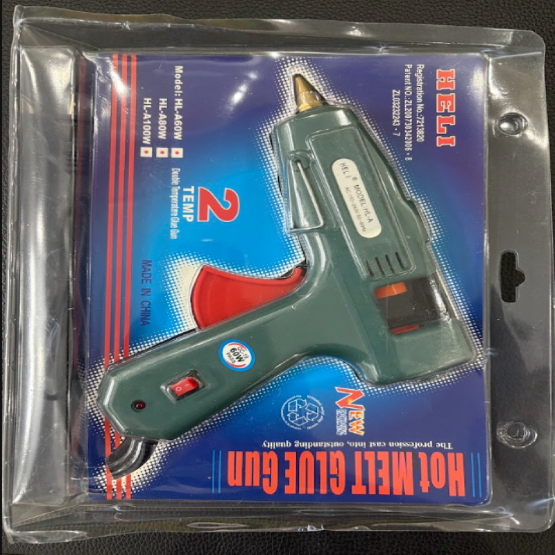 Súng Bắn Keo Nhiệt HELI Model HL-A 60W 2 Chế Độ Nhiệt