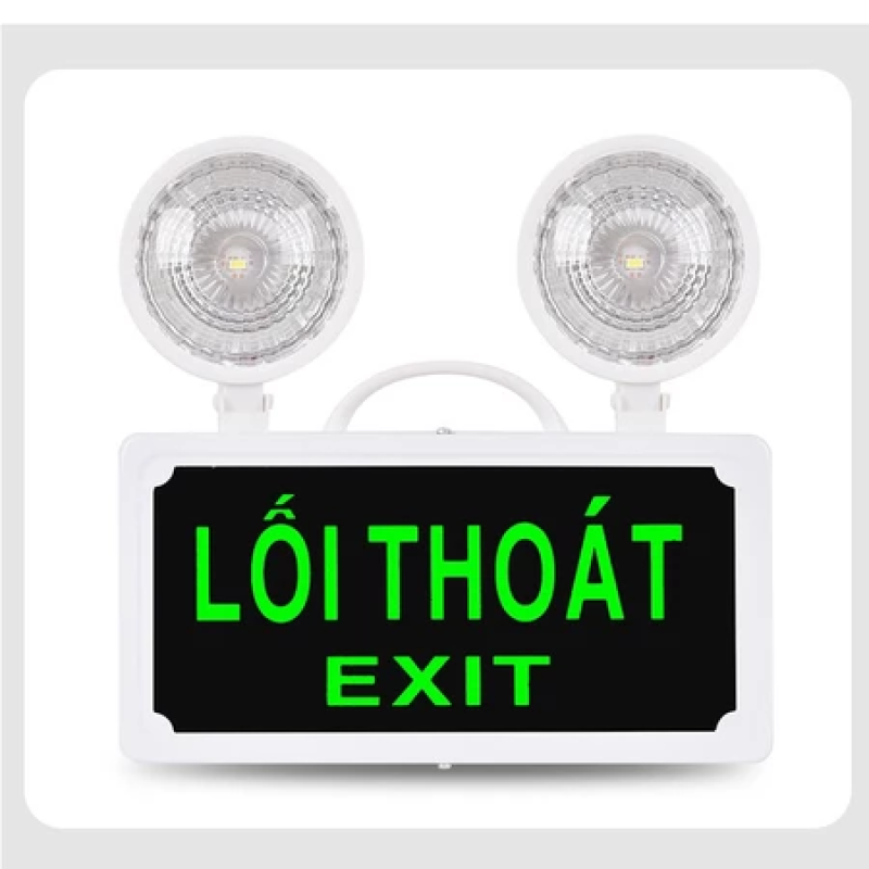 Đèn Sự Cố Kết Hợp Exit Led - Đèn Khẩn Cấp - Đèn Báo Thoát Hiểm An Toàn Khi Mất Điện - Thiết Bị Phòng Cháy Chữa Cháy