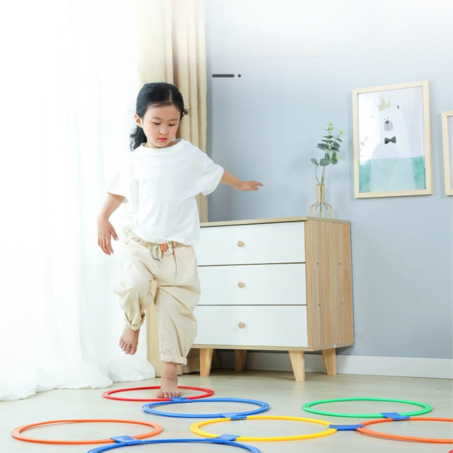 Thiết Bị Tập Luyện Tích Hợp Giác Quan – Nhà Nhảy Lưới Vòng Tròn Cho Trẻ Em